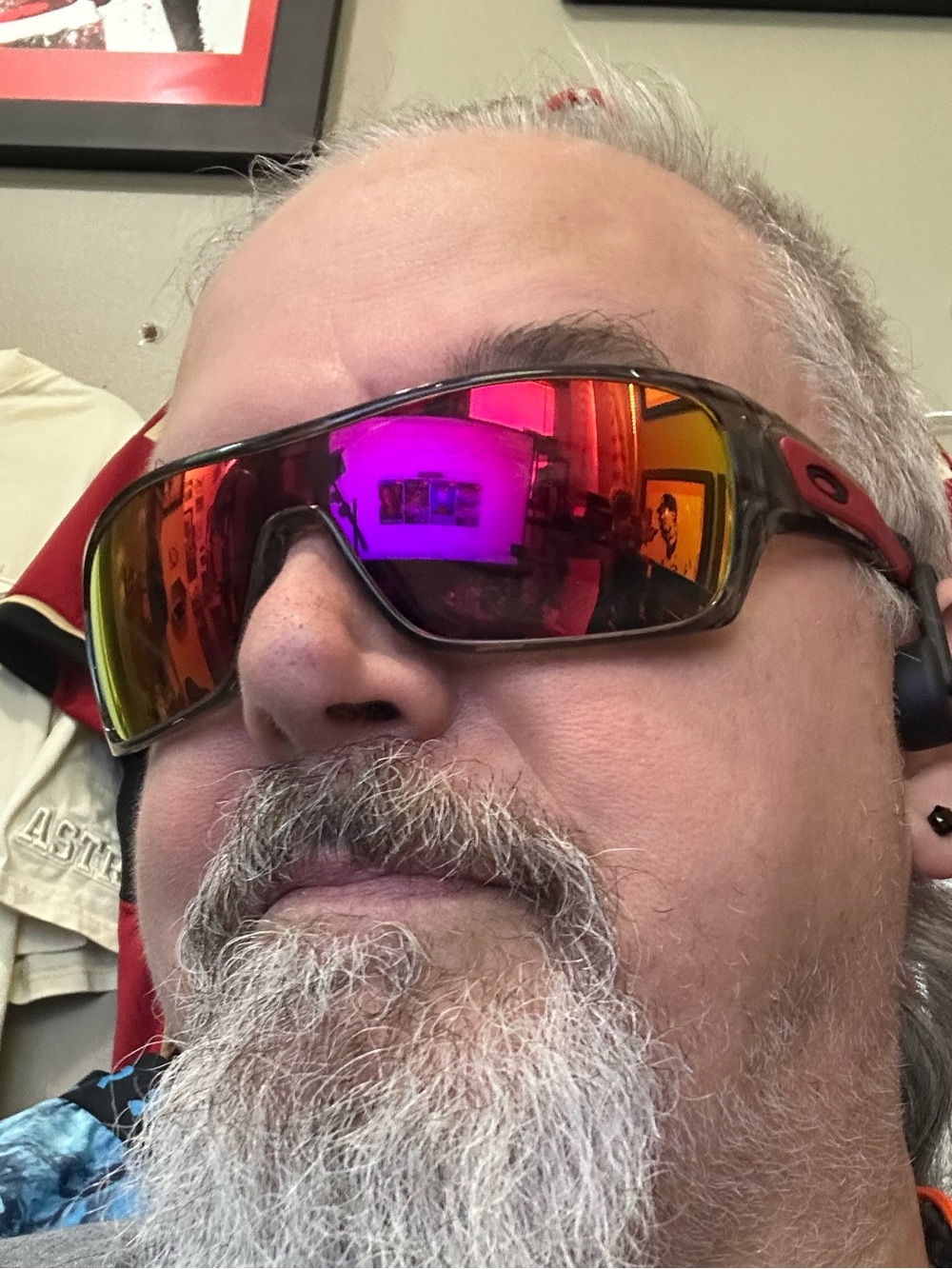 Oakley Flak 2.0 XL Sunglasses with Red Mirror Turbine